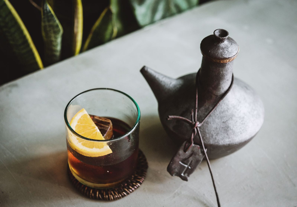 The signature, aged Negroni at Potato Head